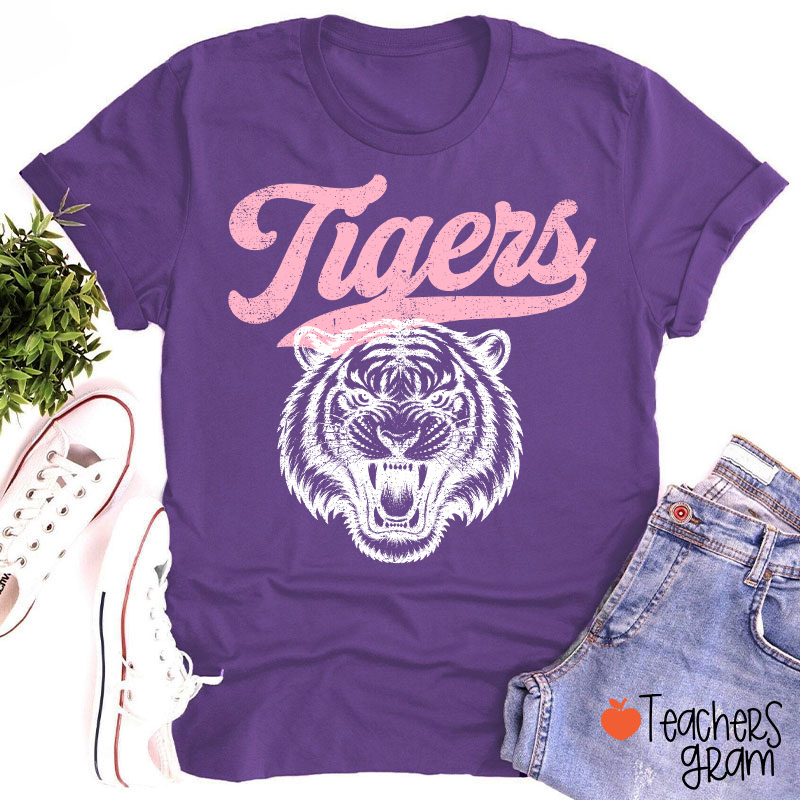 Personalized Mascot Team Name Teacher T-Shirt