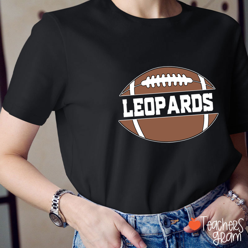 Personalized Sport And Text Game Day Teacher T-Shirt