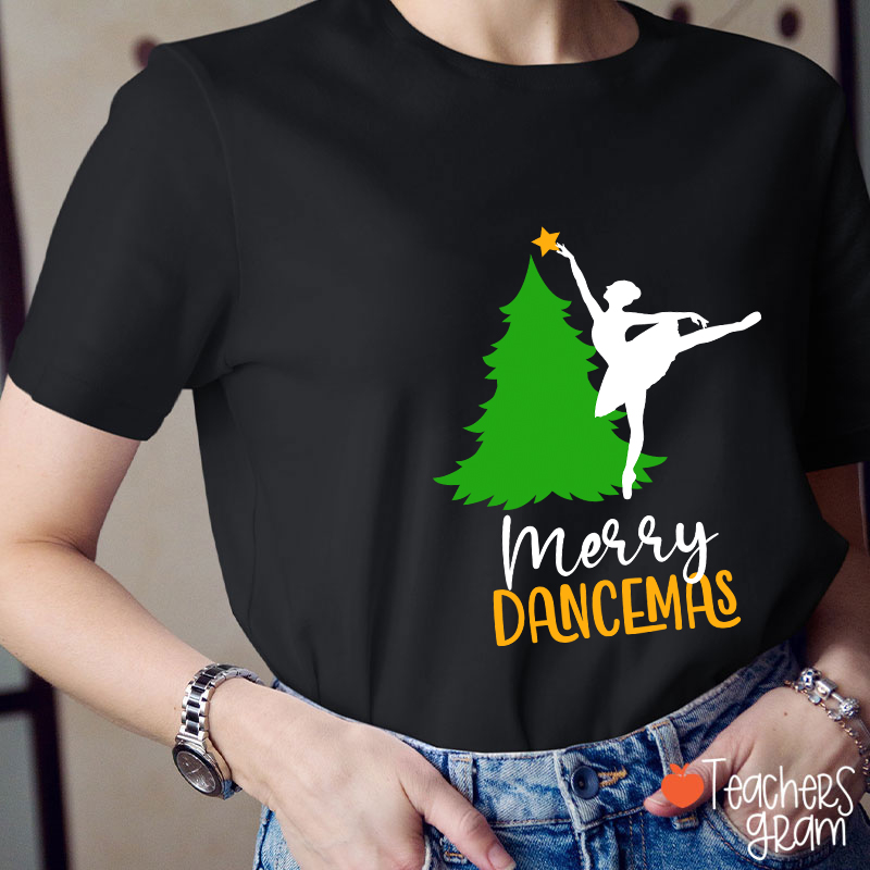 Merry Dancemas Teacher T-Shirt
