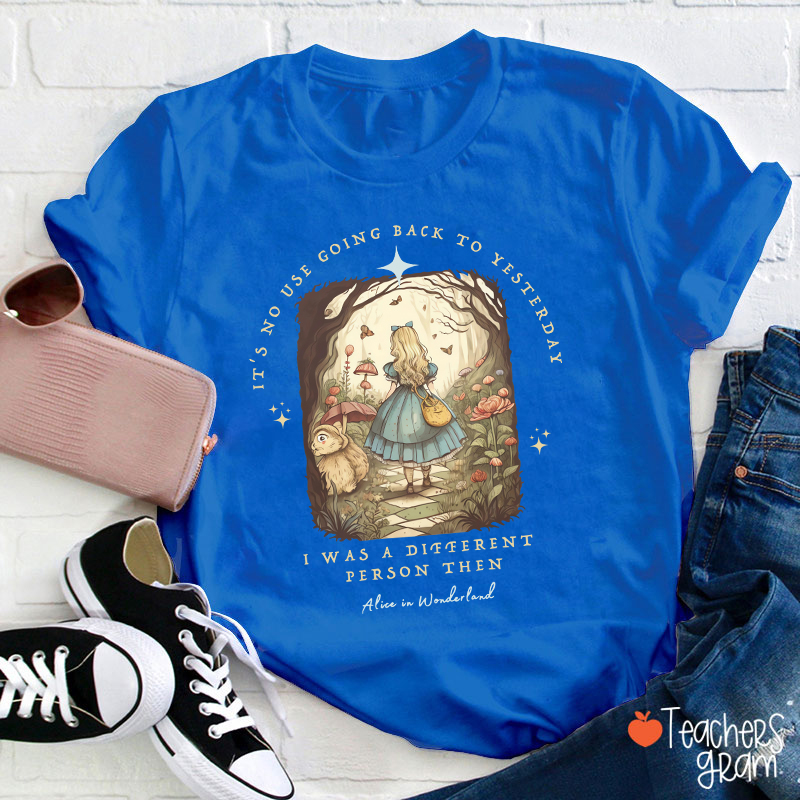 Alice In Wonderland Teacher T-Shirt