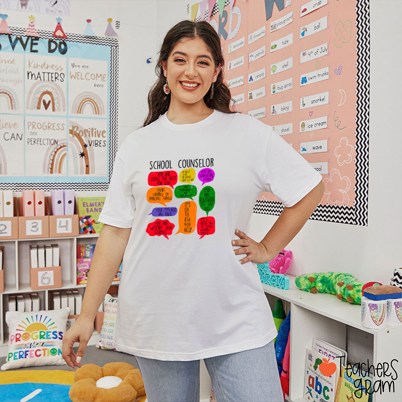 School Counselor Teacher T-Shirt
