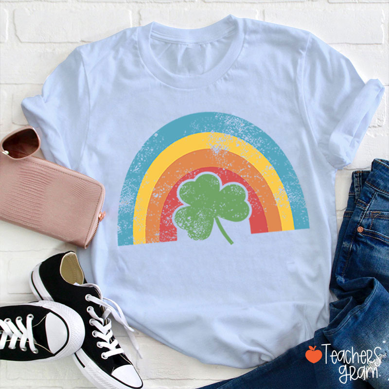 Lucky St Patricks Day Teacher T-Shirt