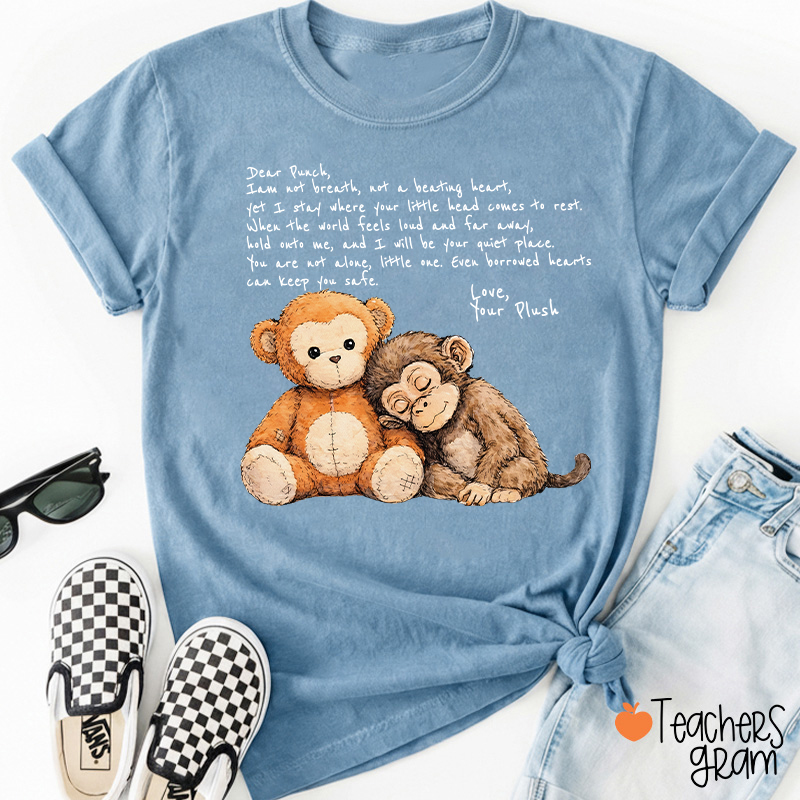 Comfort Colors Dear Punch Plush Teacher T-Shirt