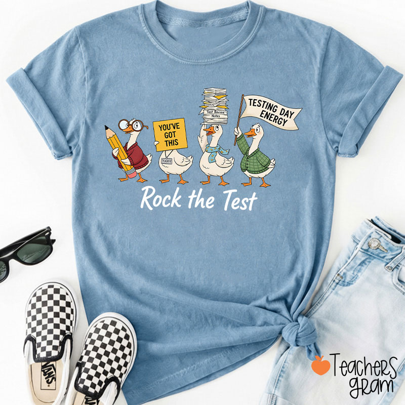You've Got This Testing Day Energy Rock The Test Teacher T-Shirt