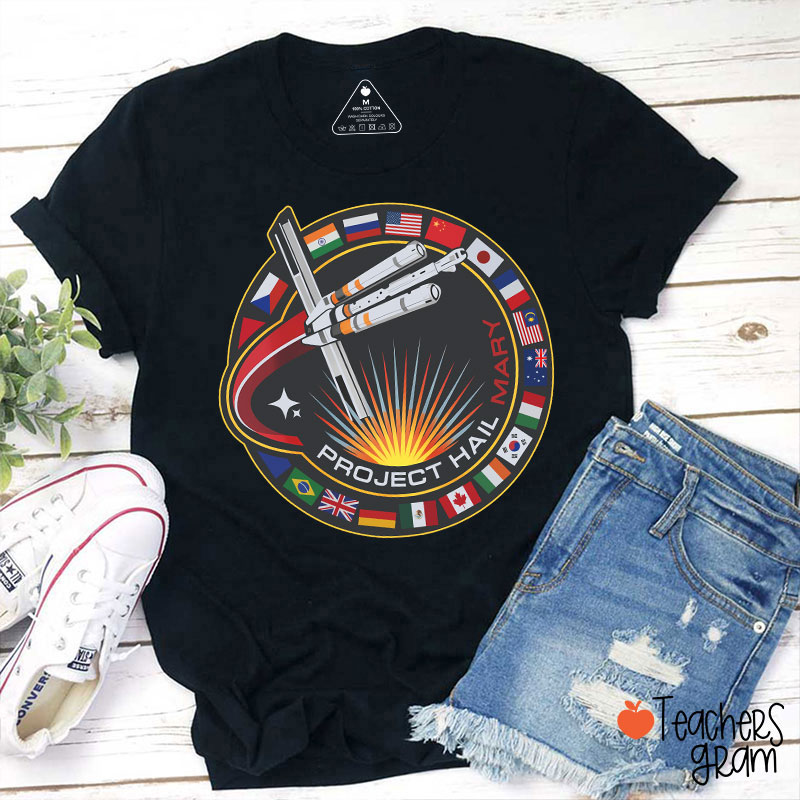 Sci-Fi Book Lover Teacher T-Shirt