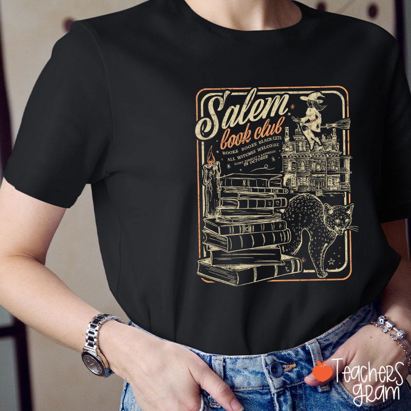 Salem Book Club Teacher T-Shirt
