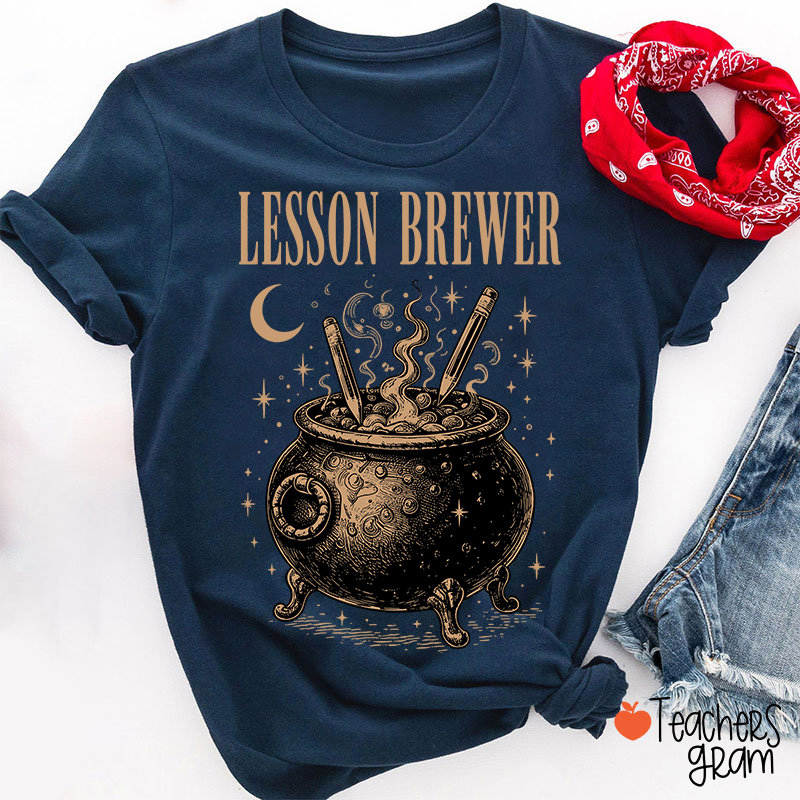 Personalized School Staff Vintage Halloween Vibes Teacher T-Shirt