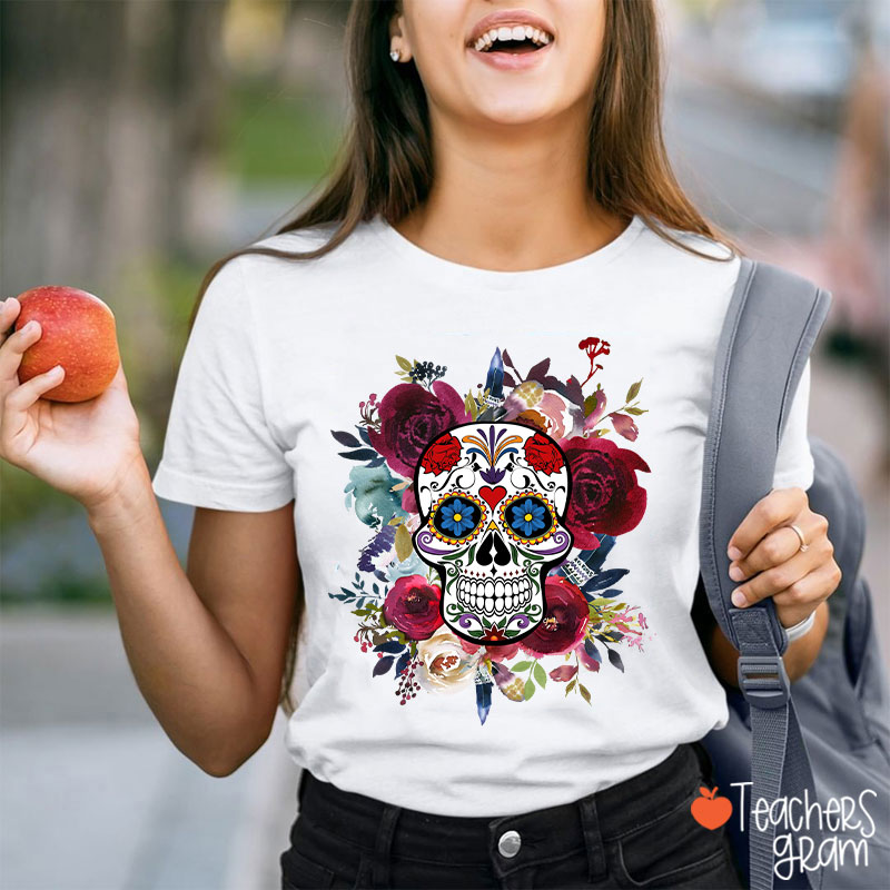 Dia De Los Muertos Spanish Teacher T-Shirt