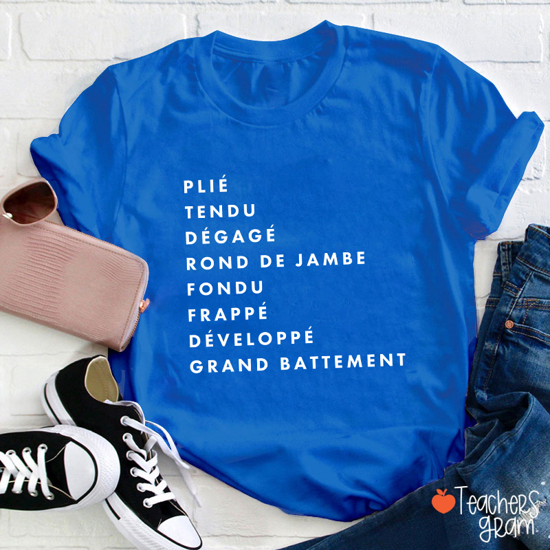 Ballet Barre Teacher T-Shirt