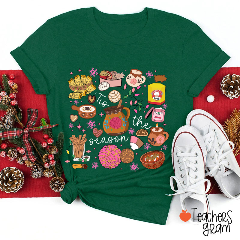 Tis The Season Spanish Teacher T-Shirt