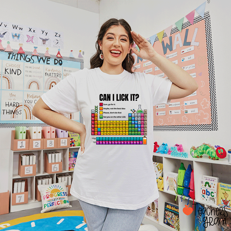 Chemical Periodic Table Teacher T-shirt