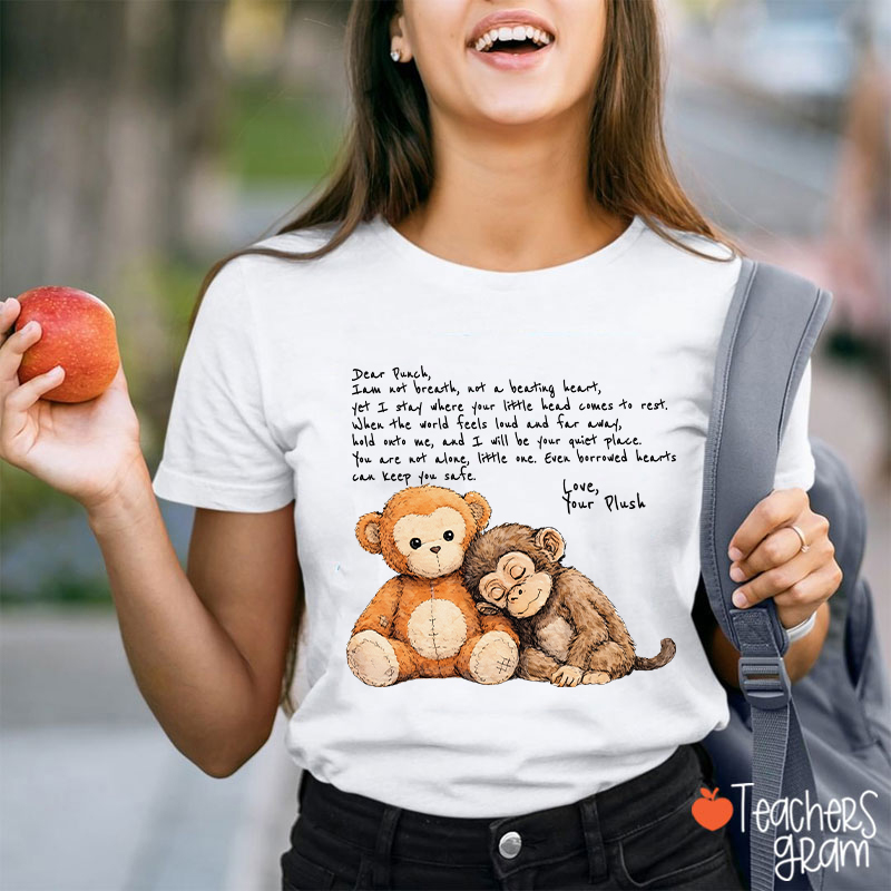 Comfort Colors Dear Punch Plush Teacher T-Shirt