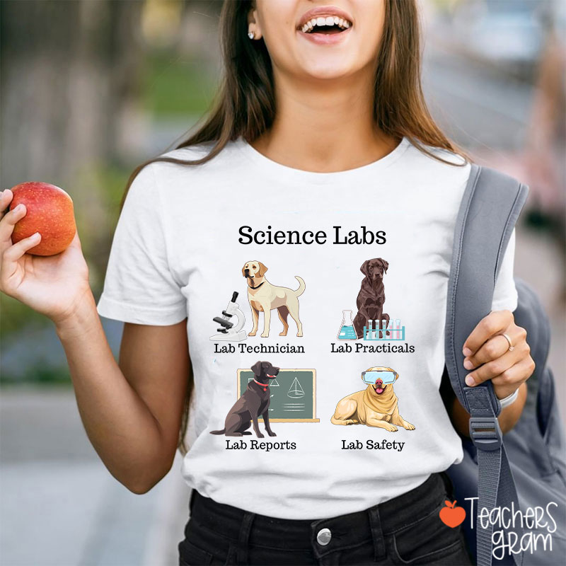 Labrador Retriever Science Lab Teacher T-Shirt