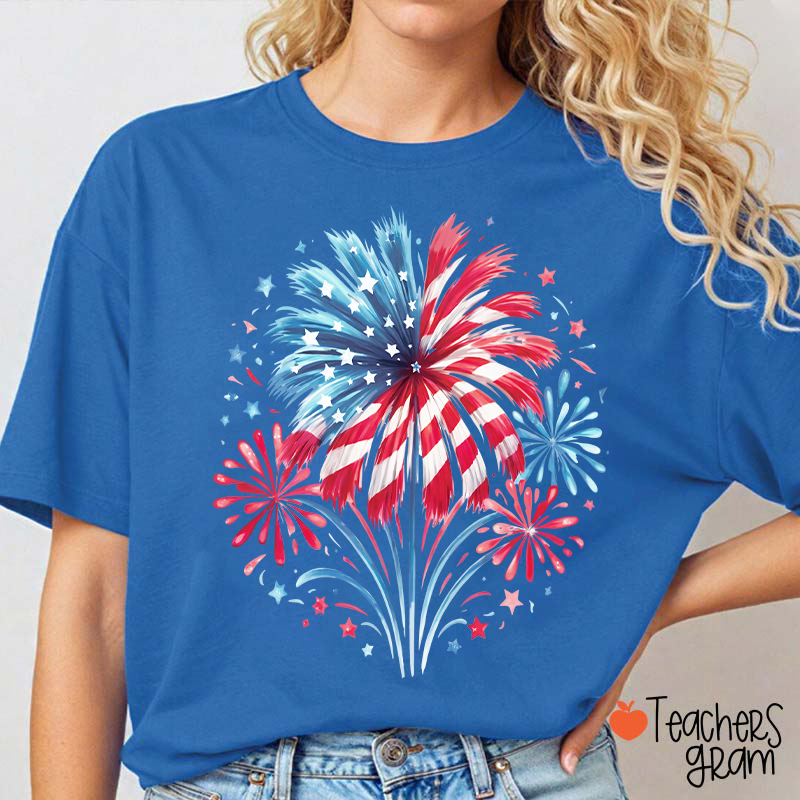 Fireworks USA Teacher T-Shirt