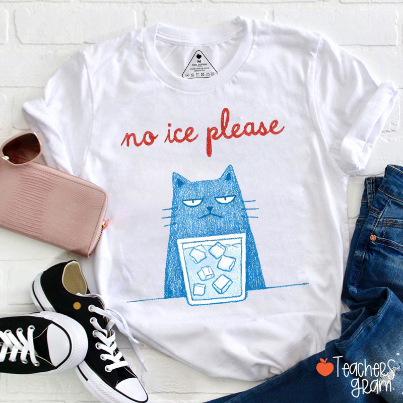 No Ice Please Teacher T-Shirt