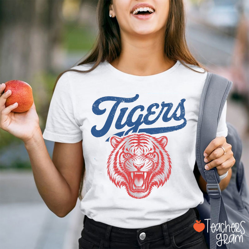 Personalized Mascot Team Name Teacher T-Shirt