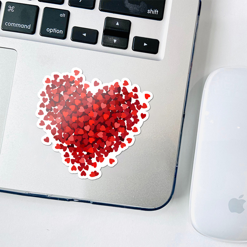Let Love Fill Your Heart Teacher Stickers