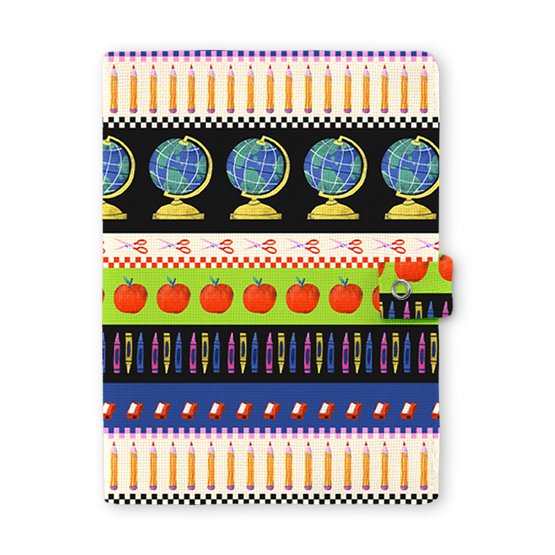 Stationery And School Life Teacher Book Cover