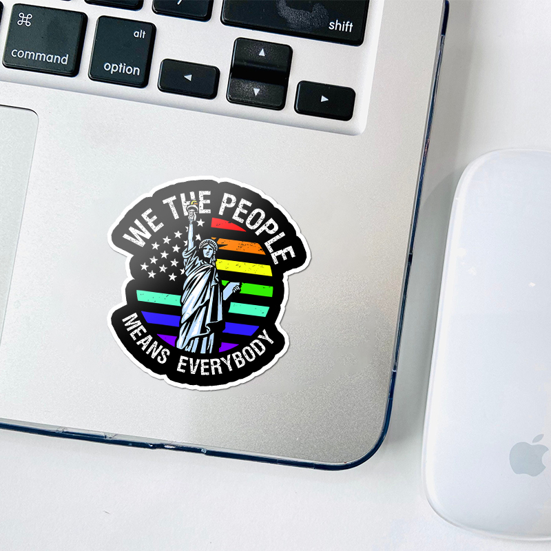 We The People Means Everybody Teacher Stickers