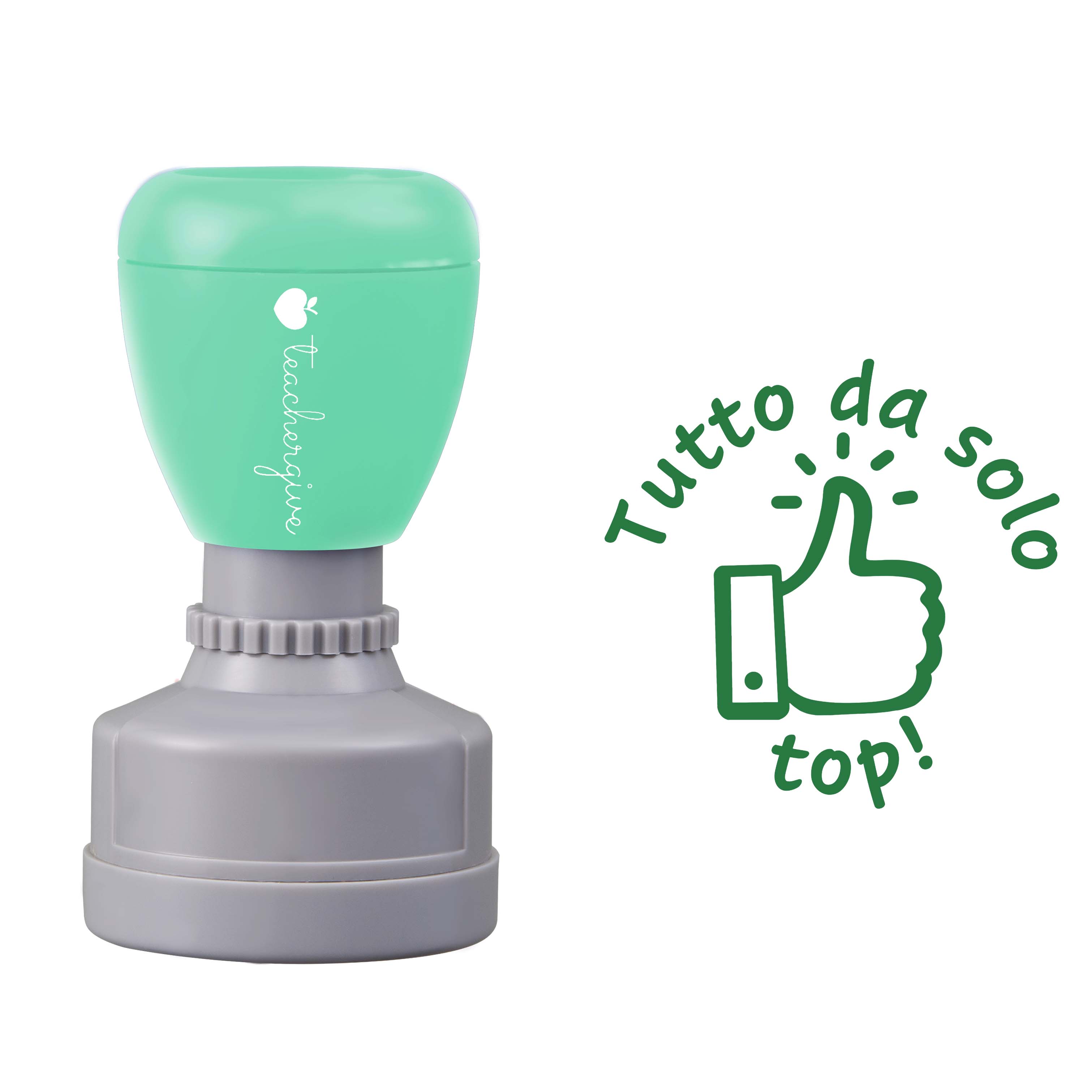 Tutto da solo top Teacher Stamp