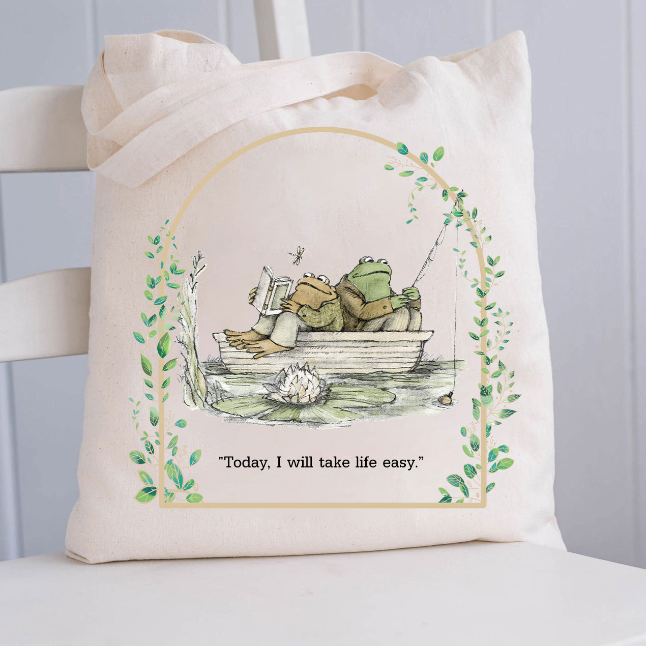 Today I Will Take Life Easy Tote Bag