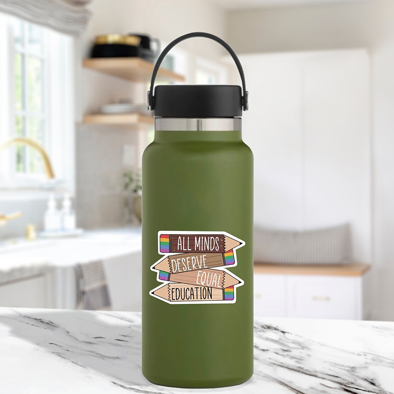 All Minds Deserve Equal Education Teacher Stickers