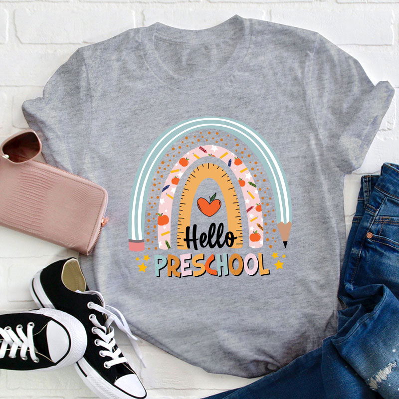 Personalized Hello Preschool T-Shirt