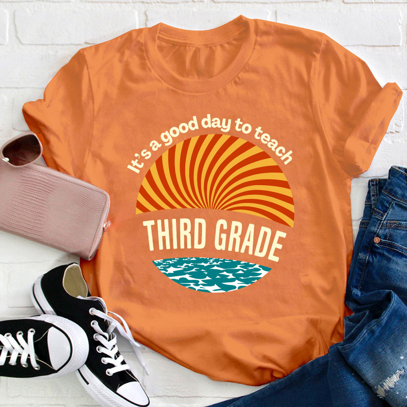 Personalized It's A Good Day To Teach Teacher T-Shirt