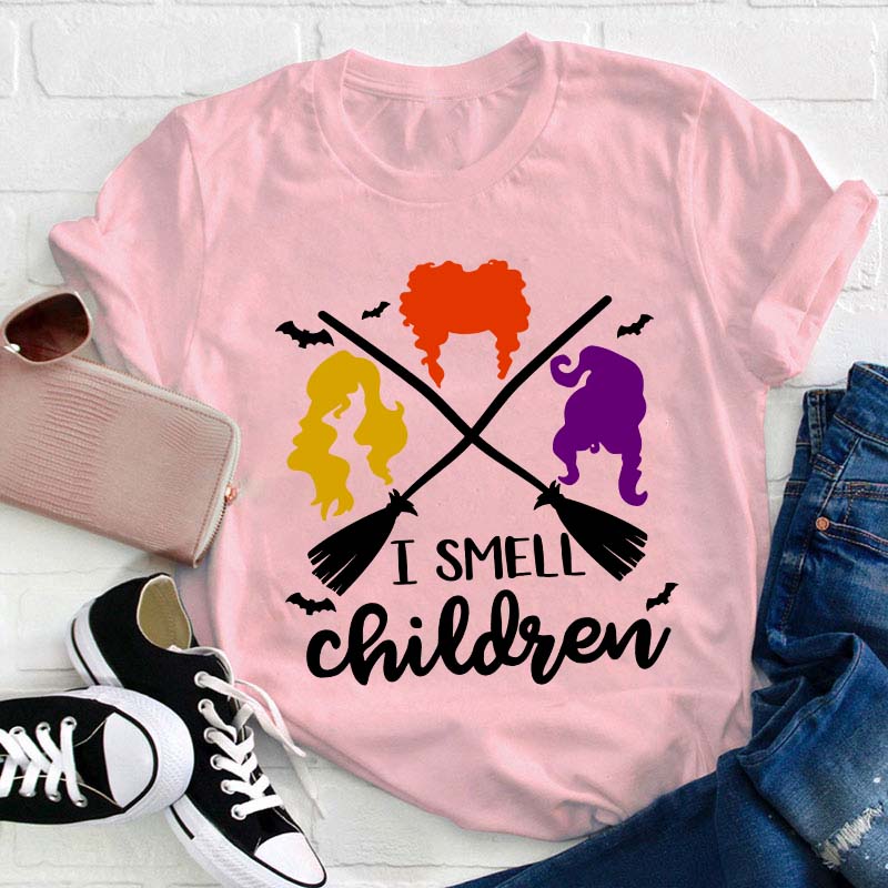 I Smell Children Halloween Witch T-Shirt