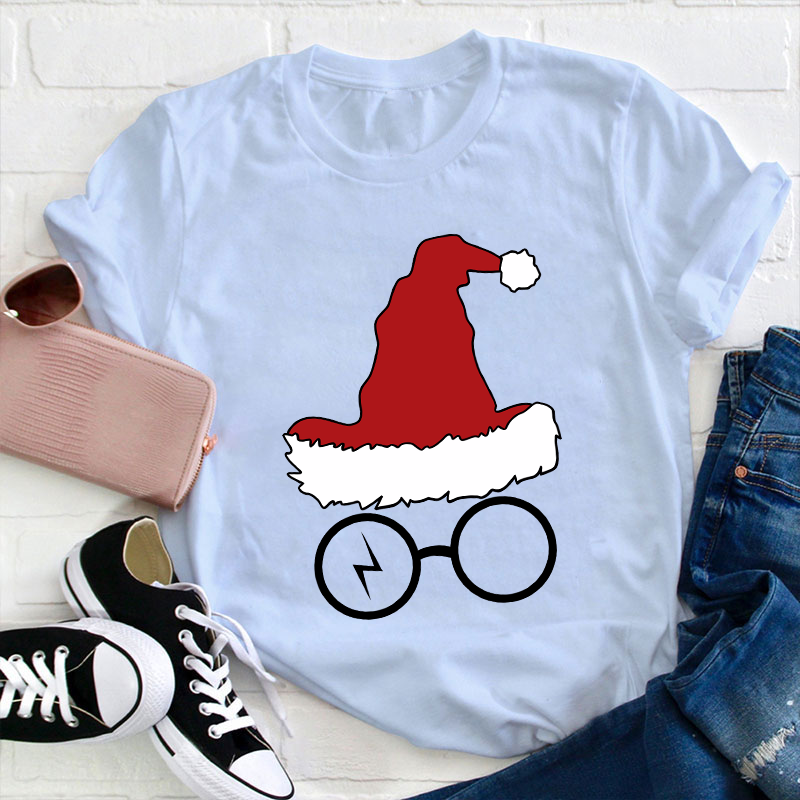 Feel The Magic Of Christmas Teacher T-Shirt
