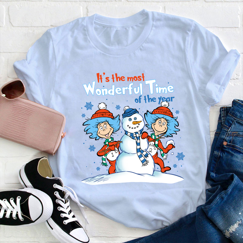 It's The Most Wonderful Time Of The Year Teacher T-Shirt