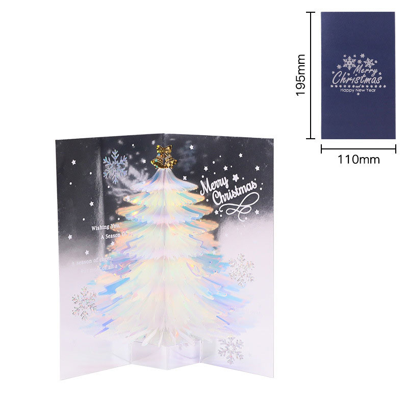3D Christmas Tree Greeting Card