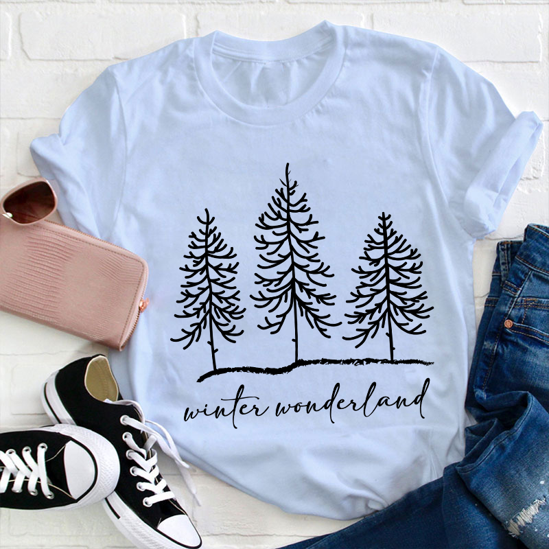 Winter Wonderland Teacher T-Shirt