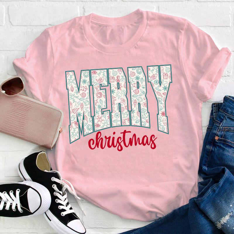 Merry Christmas Teacher T-Shirt