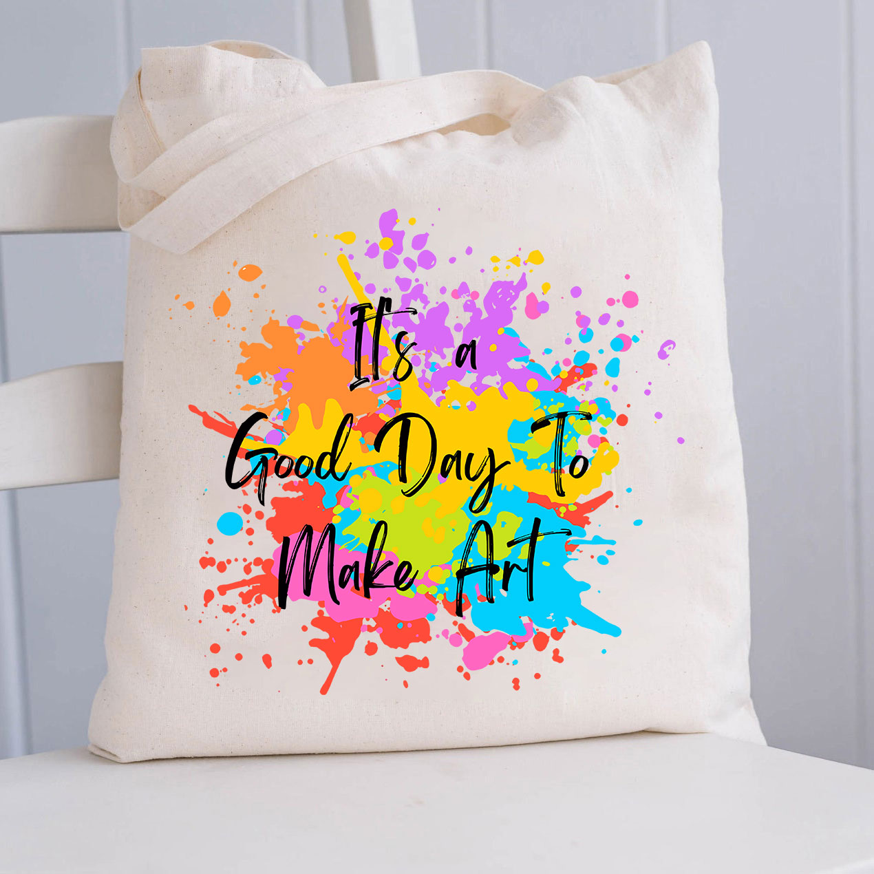 It's A Good Day To Make Art Teacher Tote Bag