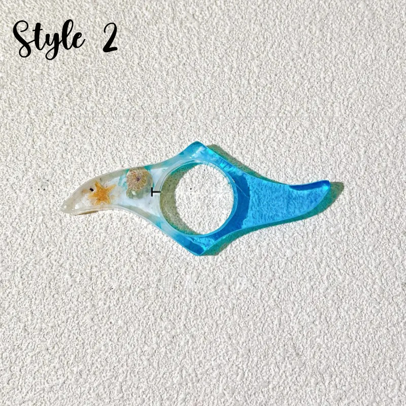 Ocean-themed Bookmark And Book Page Holder