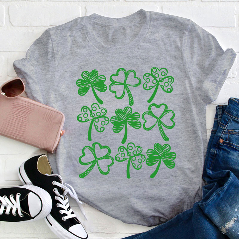 Lucky Clovers Teacher T-Shirt