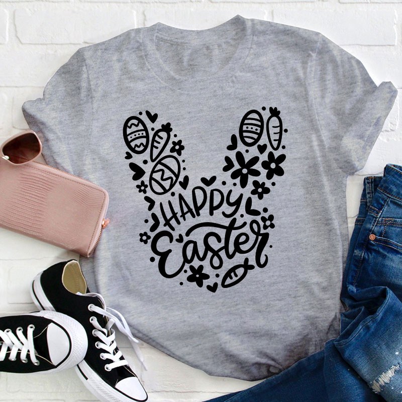 Easter Bunny Teacher T-Shirt