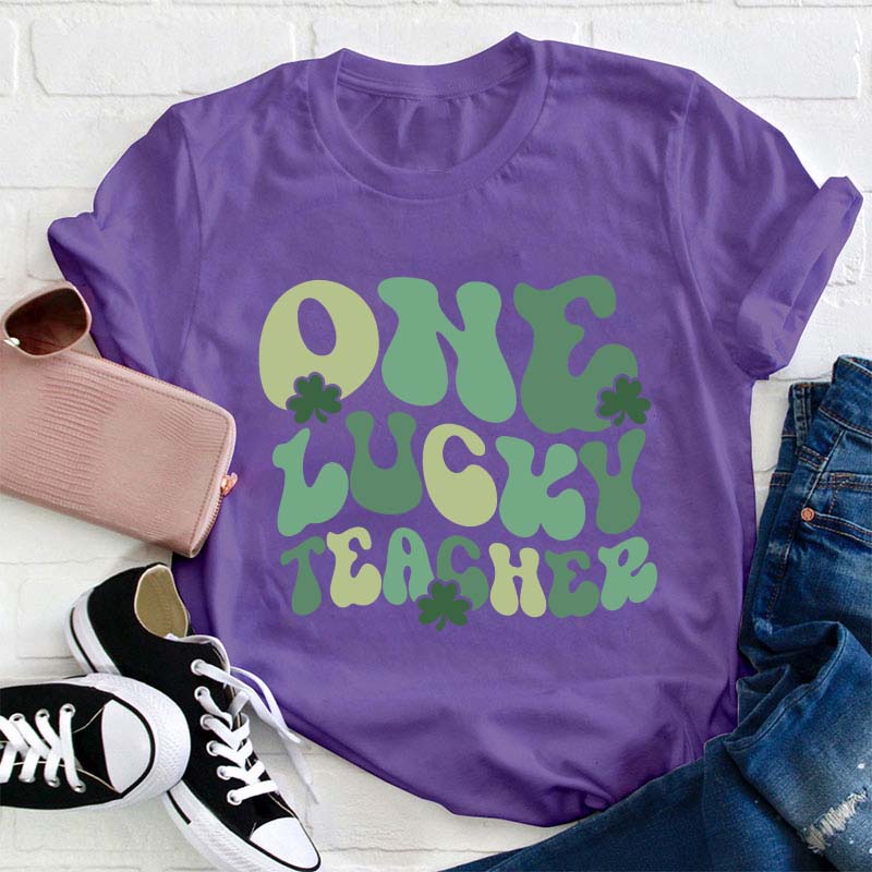 One Lucky Teacher T-Shirt