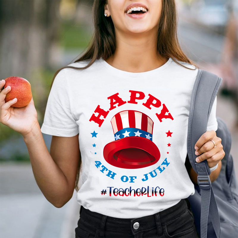 Happy 4th Of July Hat T-Shirt