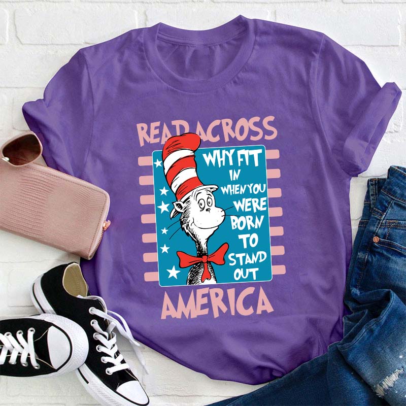 Read Across America Teacher T-Shirt
