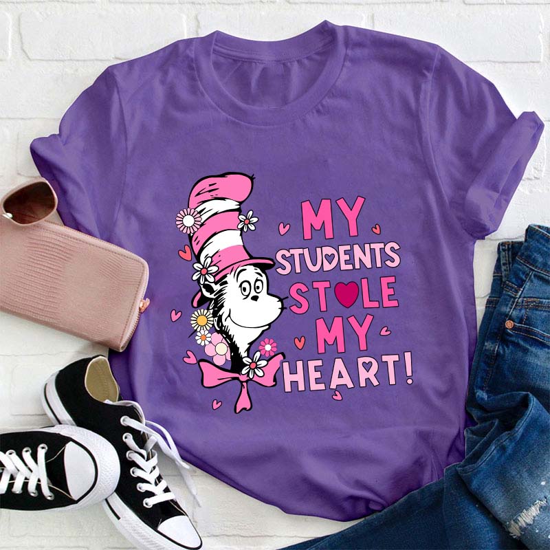 My Students Stole My Heart Teacher T-Shirt
