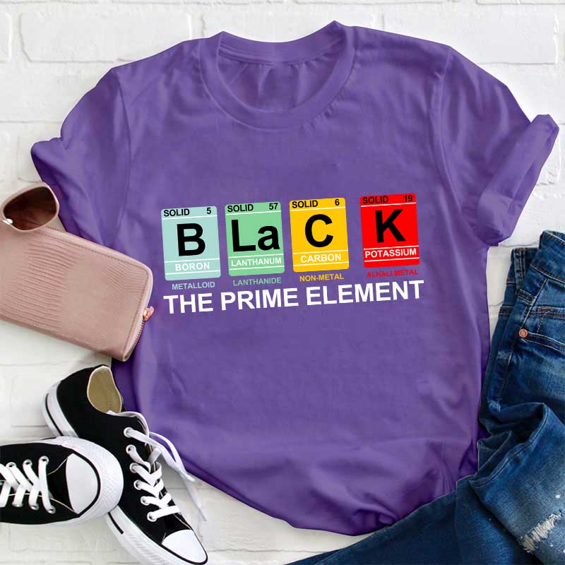 The Prime Element Teacher T-Shirt
