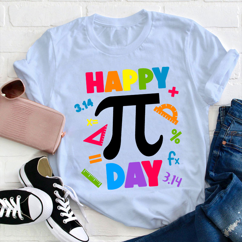 Happy Pi Day Teacher T-Shirt