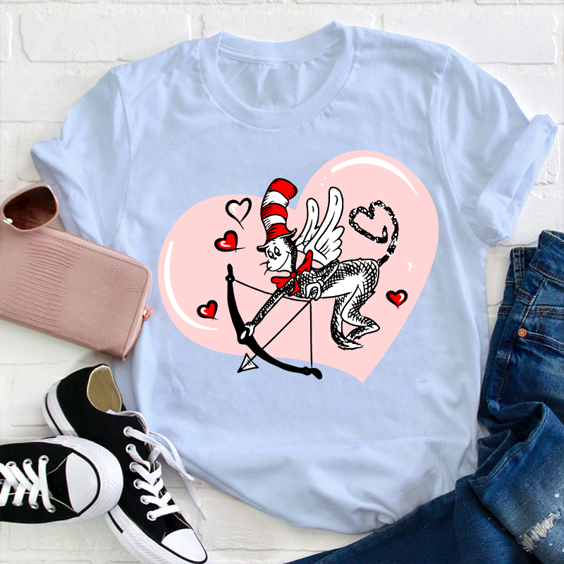 Arrow Of Love Teacher T-Shirt