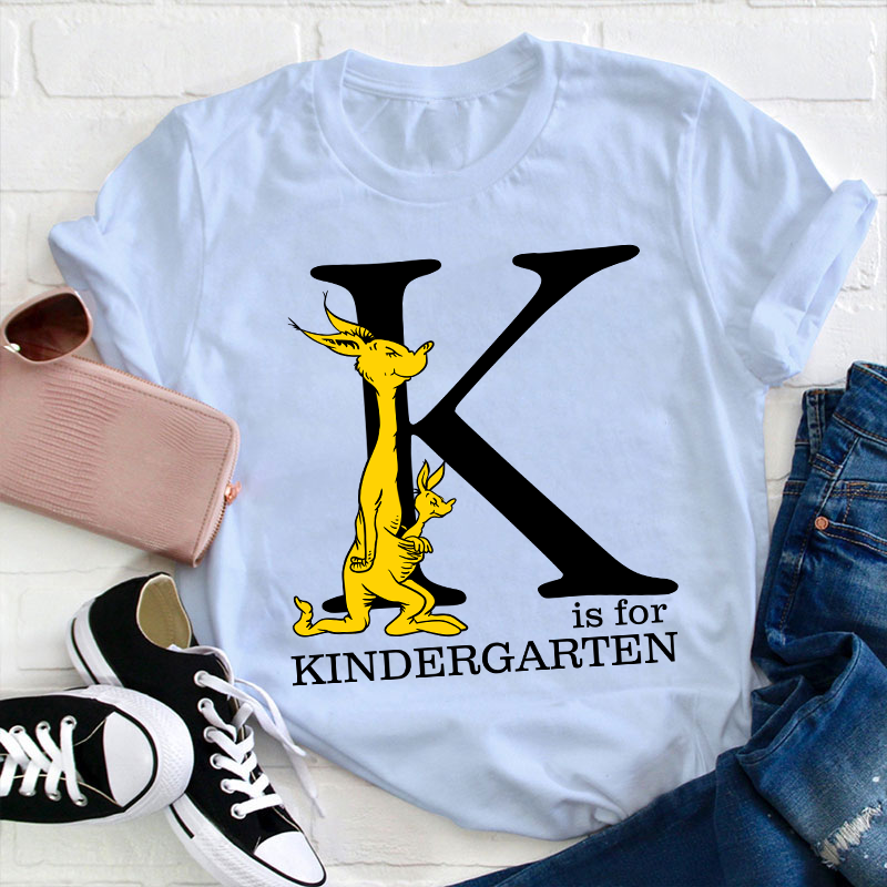 Personalized Letter Is For Teacher T-Shirt