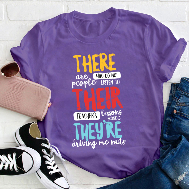 There Their They're T-Shirt