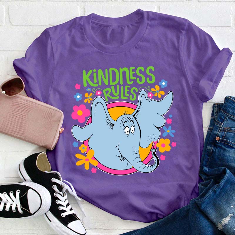 Kindness Rules Teacher T-Shirt