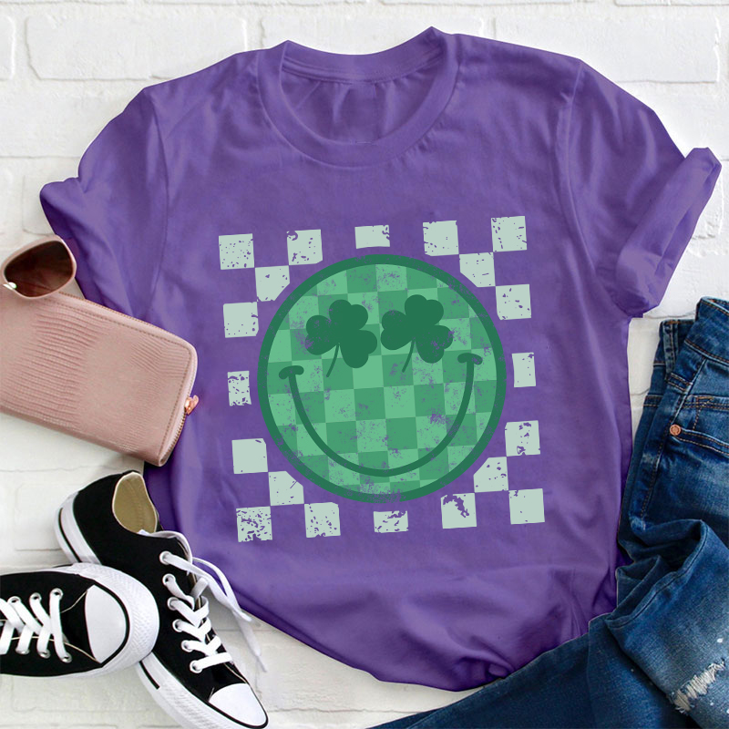 Smiley St Patricks Teacher T-Shirt