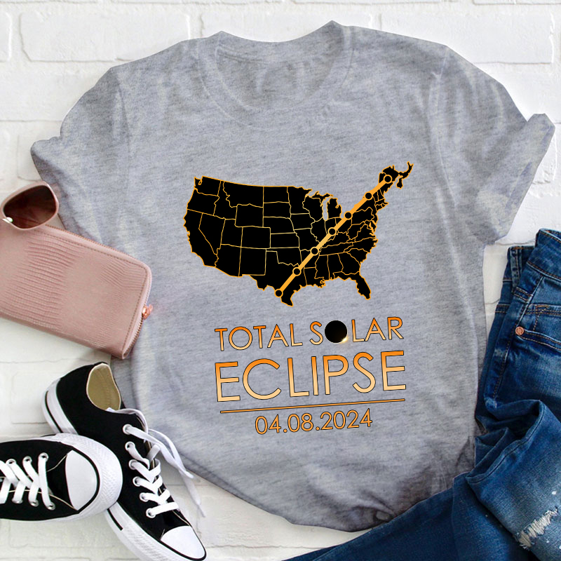 Total Solar Eclipse Teacher T-Shirt